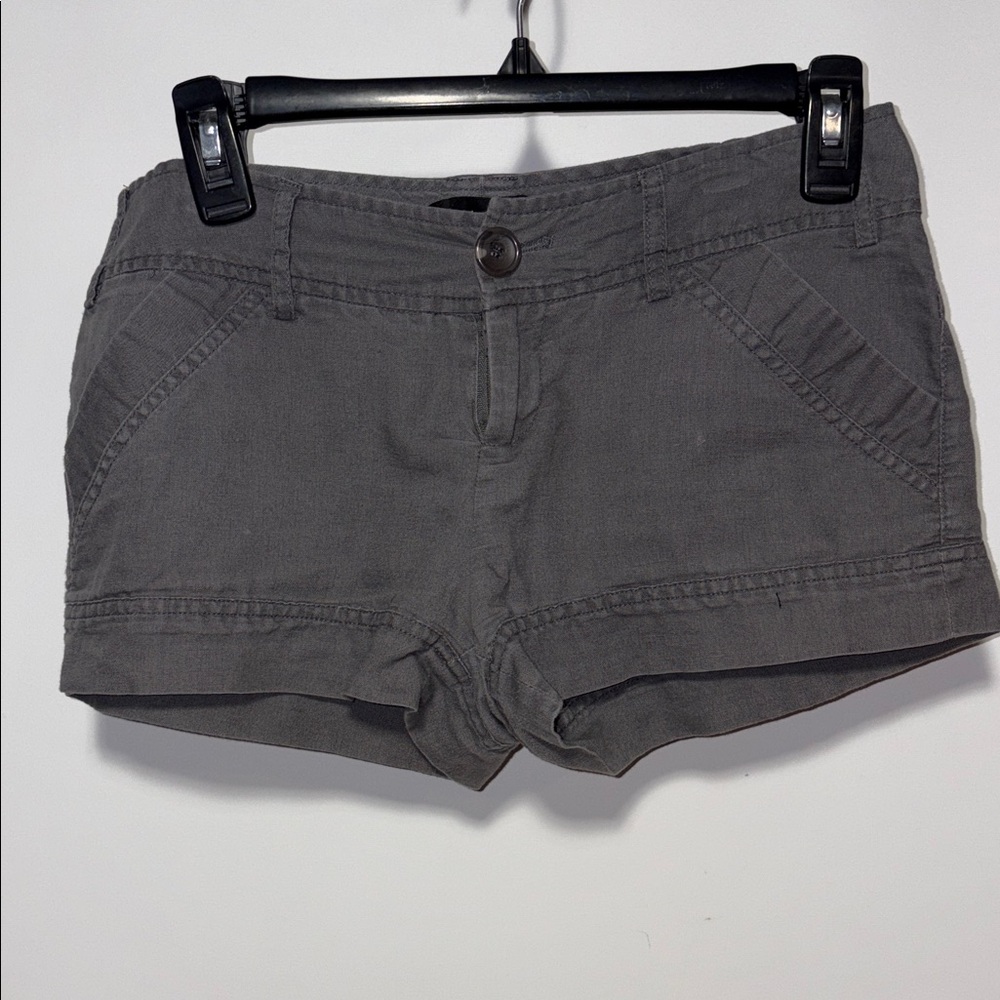 Forever 21 Charcoal Cargo Shorts